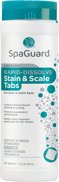 SpaGuard® Stain & Scale Rapid-Dissolve Tab - 1.25lb