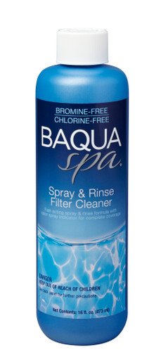 BAQUA Spa® Spray & Rinse Filter Cleaner - 1pt. - Pool Works Inc