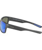 HUK Spar Sunglasses – Matte Black / Polarized Blue Mirror E0000245-002