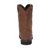 Justin - Men's - Drywall Pull On Steel Toe Boots - Whiskey Brown - SE4961 - Back