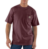 Carhartt Men's LF HW SS Pocket T-Shirt K87 Port