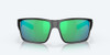 Costa Del Mar Reefton Pro Sunglasses in Matte Black Frames with green mirror Polarized 580G UV Protected glass lenses. 6S9080 908002 63-15
