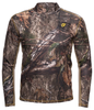 Blocker Outdoors - Shield Series - Angatec 1/4 Zip Performance Long Sleeve Tee - 1055819 - Mossy Oak Country DNA - Front