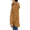 Carhartt Woman's Loose Fit Washed Duck Coat in Carhartt Brown 105512