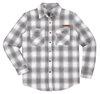 Simply Southern Woman's Plaid Shacket GRAY