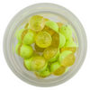 Berkley® PowerBait® Power® Clear Eggs Floating - Clear Gold-Chartreuse with Garlic, 0.5oz PEFMG-CGCH