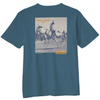 Kimes Ranch® NOT OUR FIRST Men's Tee in Mid Blue