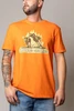 Kimes Ranch® LUCKY B BULL DOGGER Men's Tee in Vintage Orange