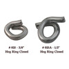 LEM Hog Rings 1/2" 100 Count