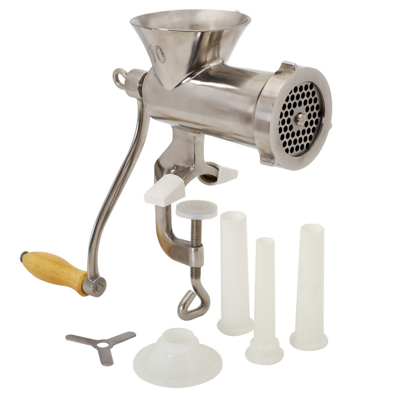 LEM® #10 Stainless Steel Clamp On Hand Grinder