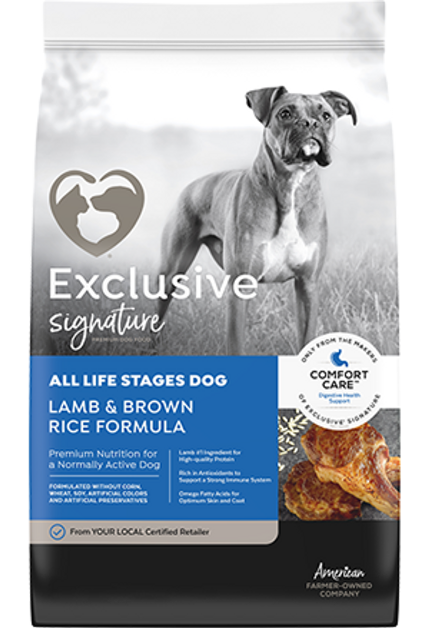 Exclusive Signature All Life Stages Lamb and Brown Rice 30#