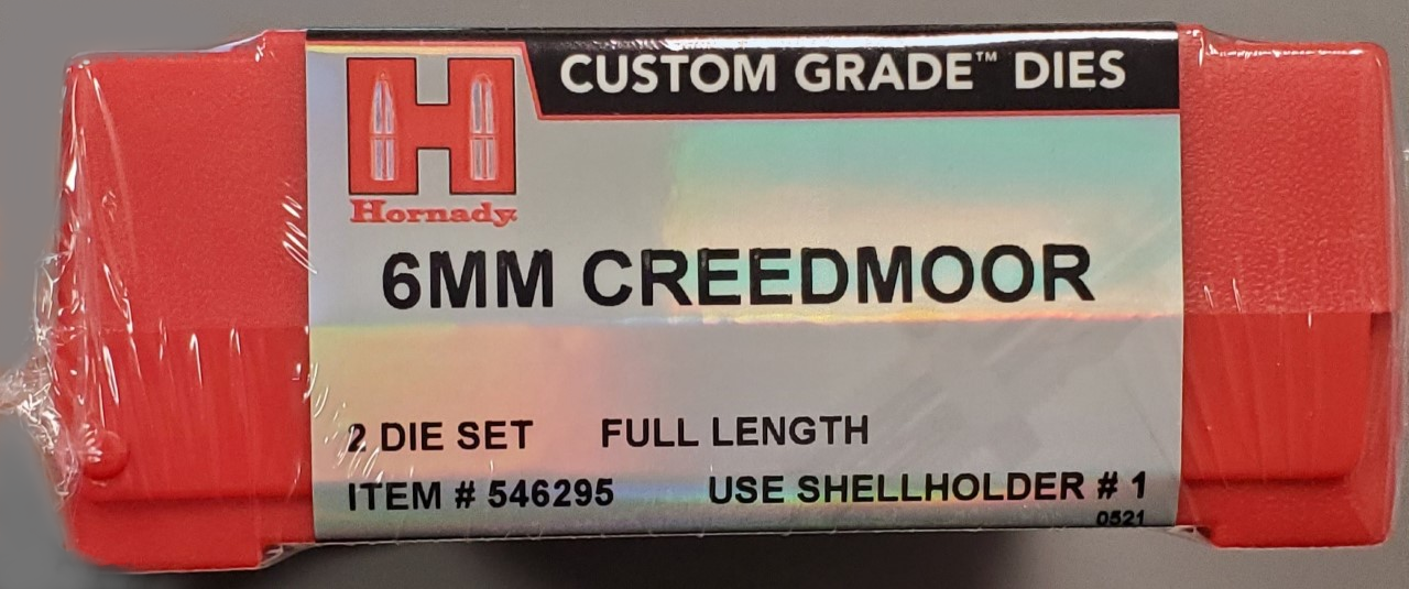 Hornady Custom Grade™ Dies - 6MM Creedmoor