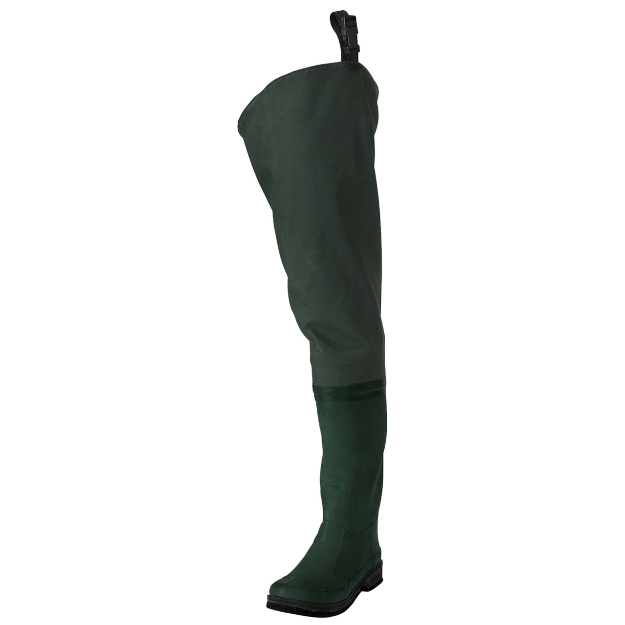 Men's Cascades® 2-Ply Boot Foot Poly/Rubber Cleated Hip Wader