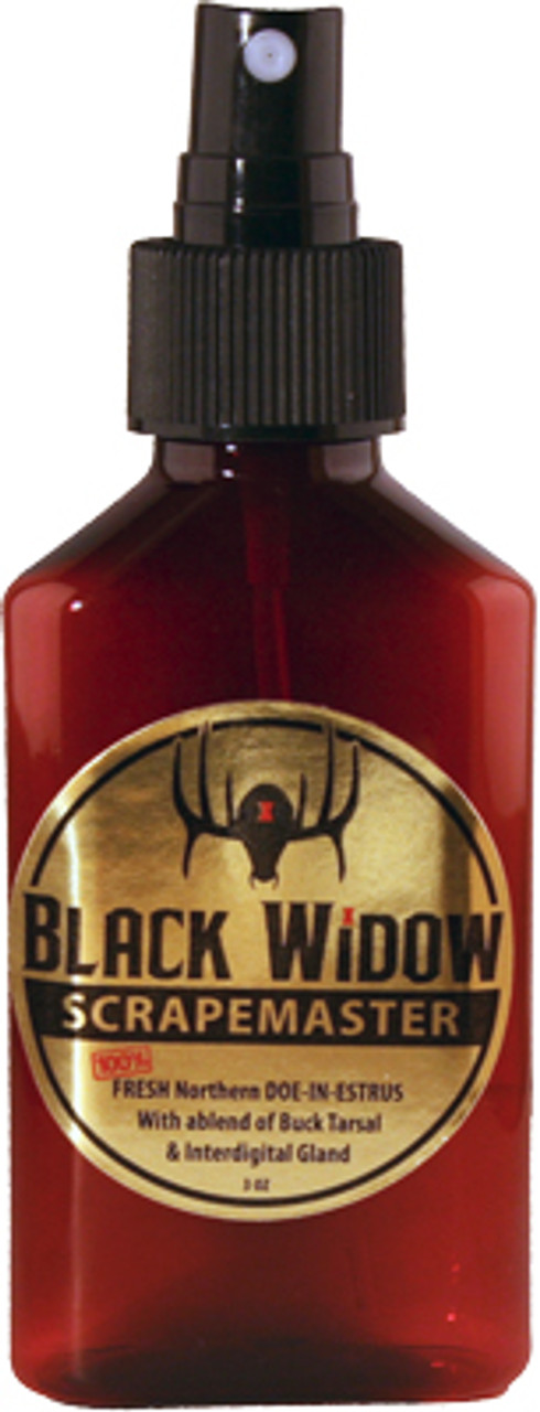 Black Widow Scrape Master Northern Whitetail Lure 3oz