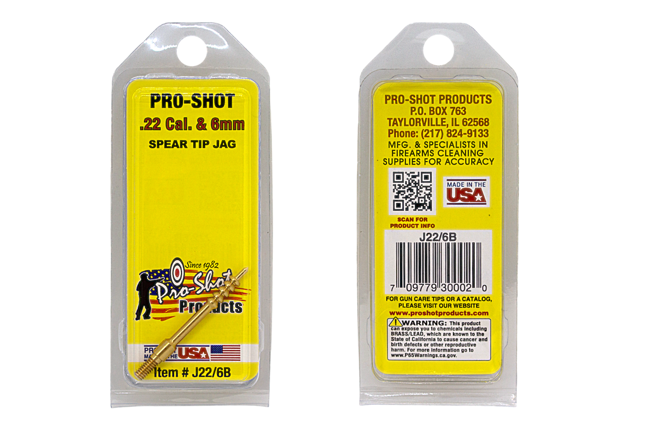 Pro Shot® .22 Cal. & 6mm Spear Tip Jag