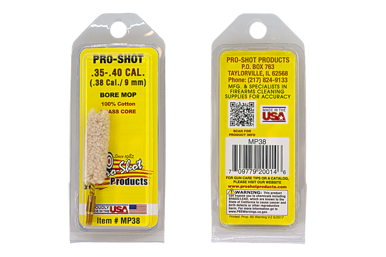 Pro Shot® .35-.40 Cal. Bore Mop