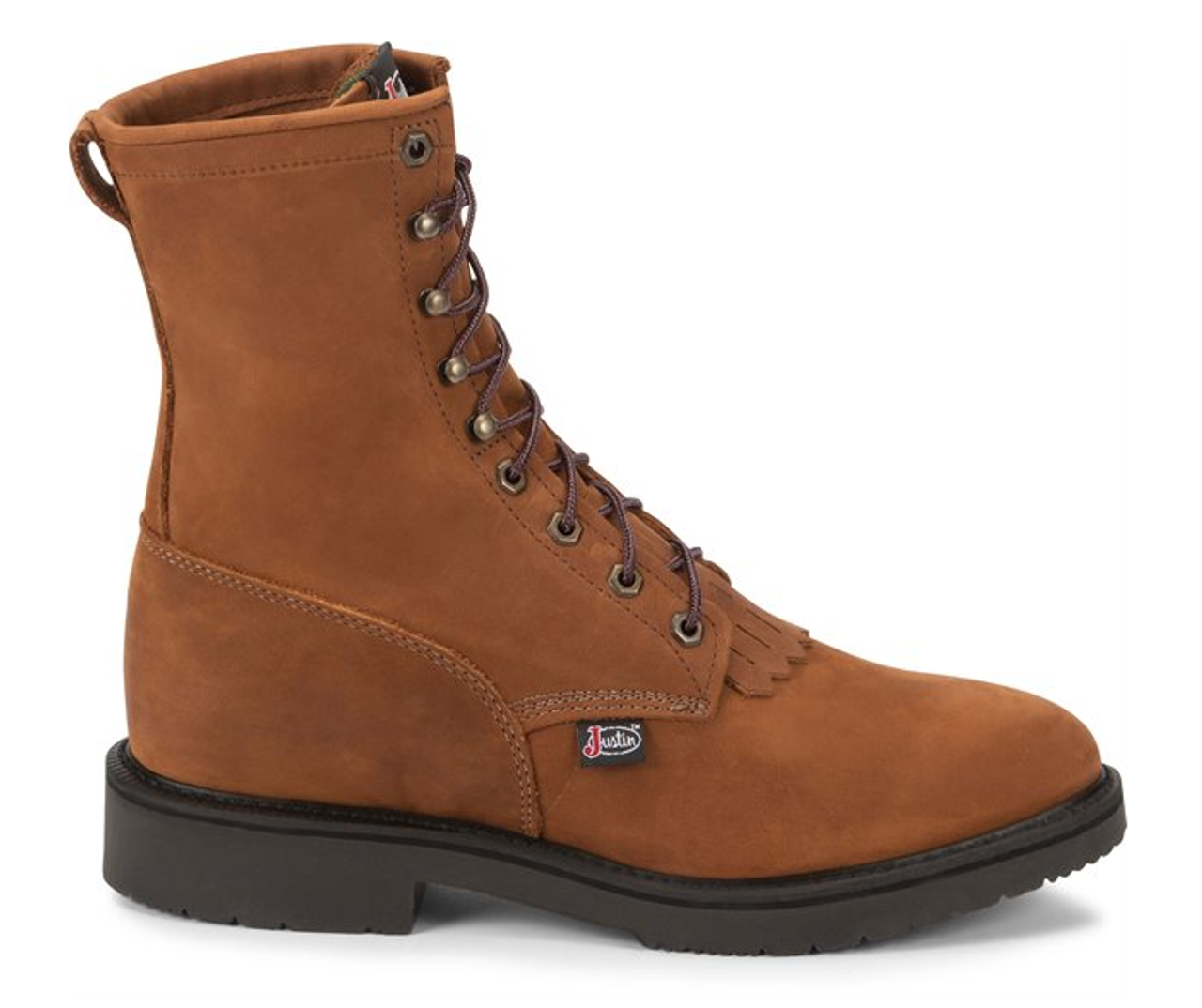 Justin - Men's - 760 Conductor 8" Lace Up