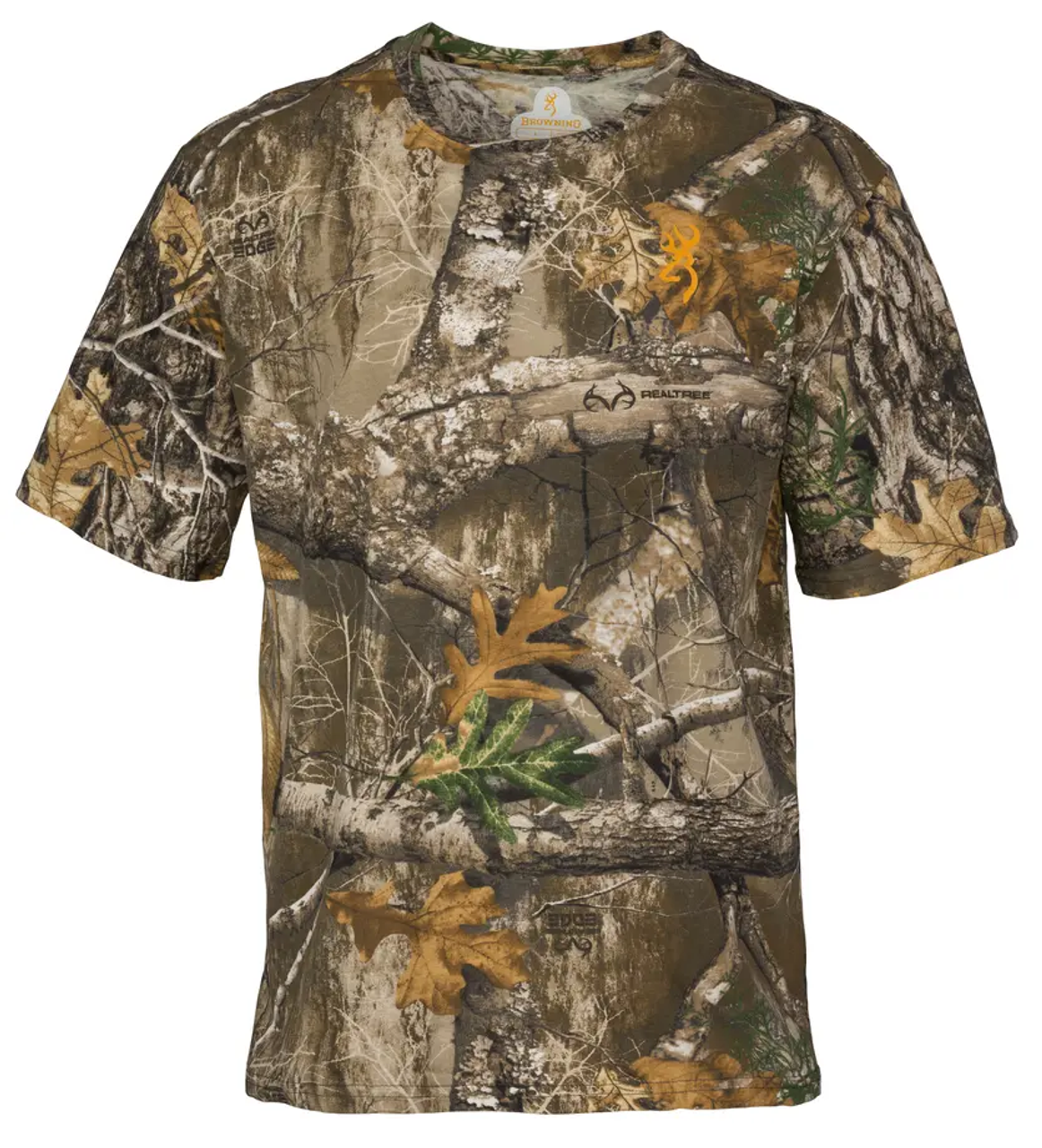Browning - Men's - Wasatch Short Sleeve T-Shirt - Realtree Edge