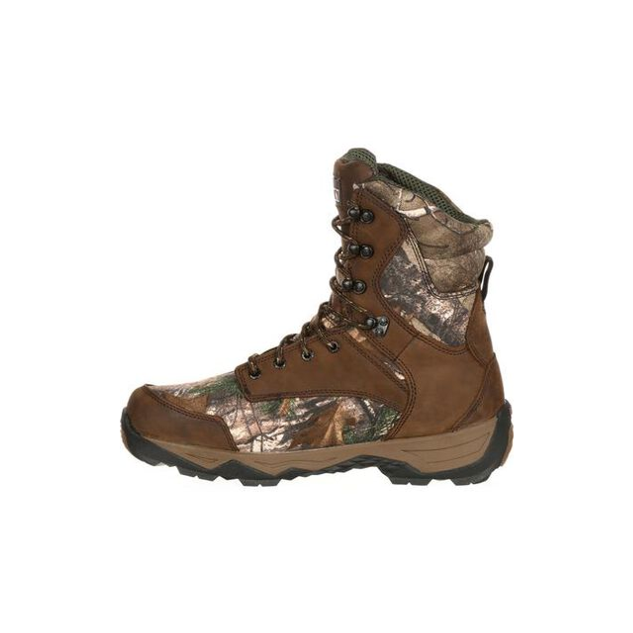 Rocky - Men's - Retraction Waterproof 800G Insulated Outdoor Boot with 8in height in Realtree Extra Camo pattern, Style RKS0227