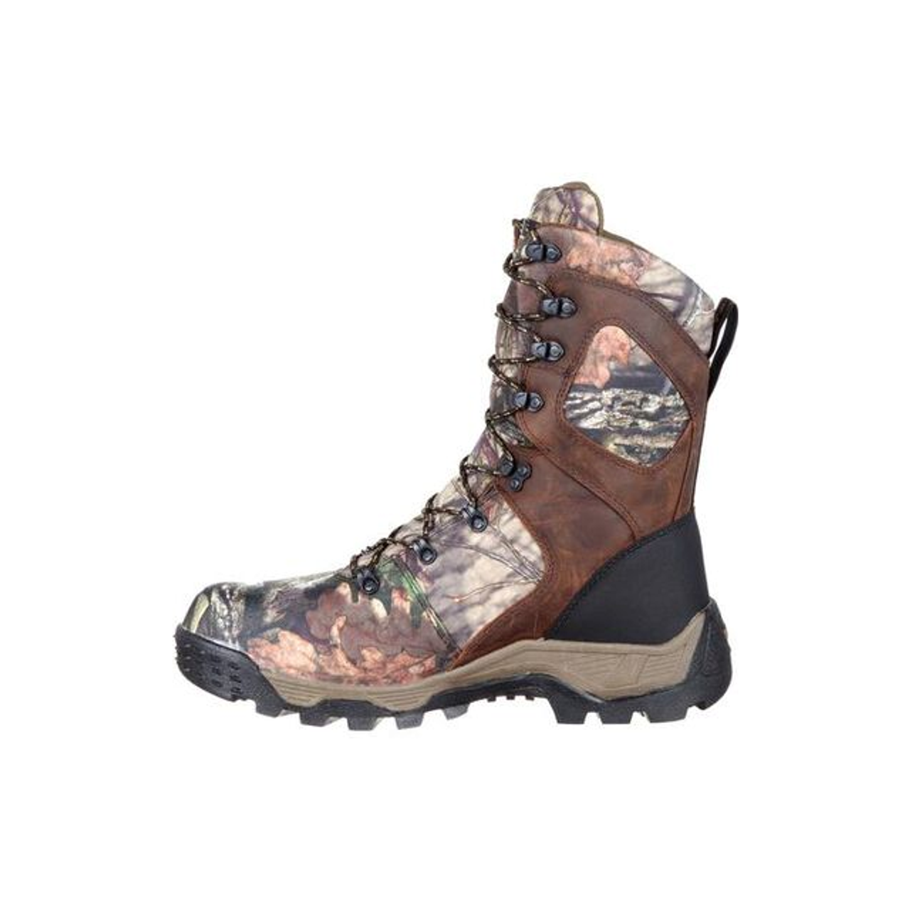 Rocky Boots SPORT PRO 9inch 1000gram Insulated Hunting Boot with 3M Thinsulate in Mossy Oak Break-up Country pattern. Style RKS0309