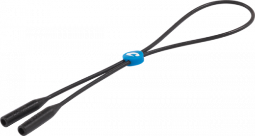 Costa Bowline Silicone Retainer in Black/Blue