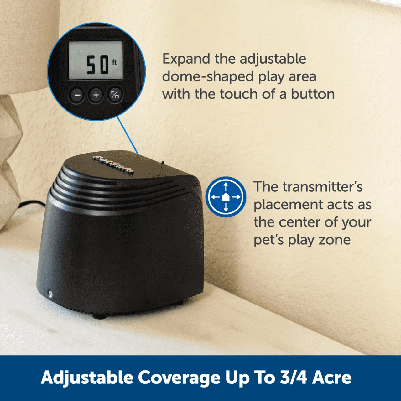 Stay & Play® Compact Wireless Fence