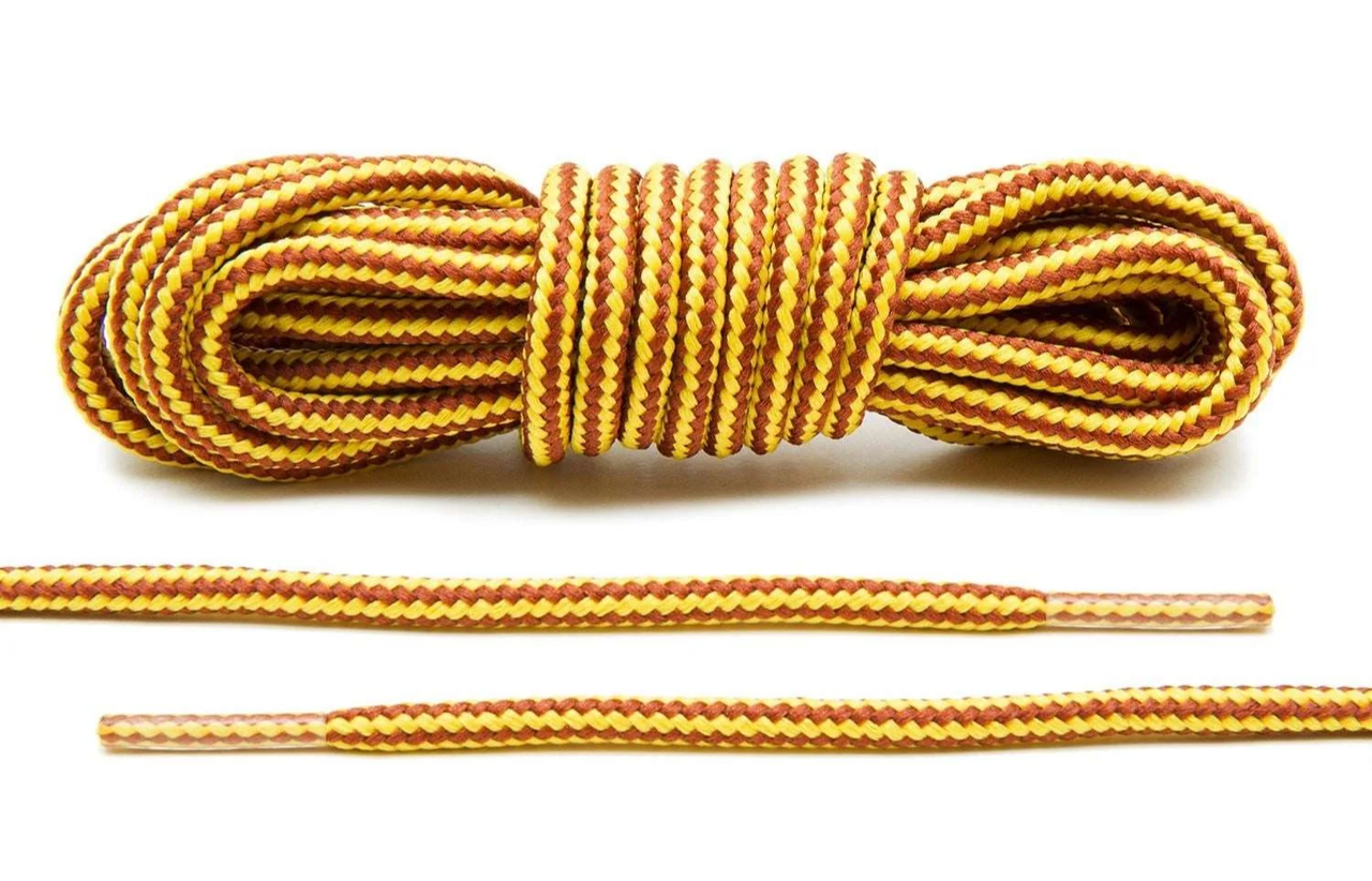 AGS Boot Laces in Gold/Tan, 72" Length