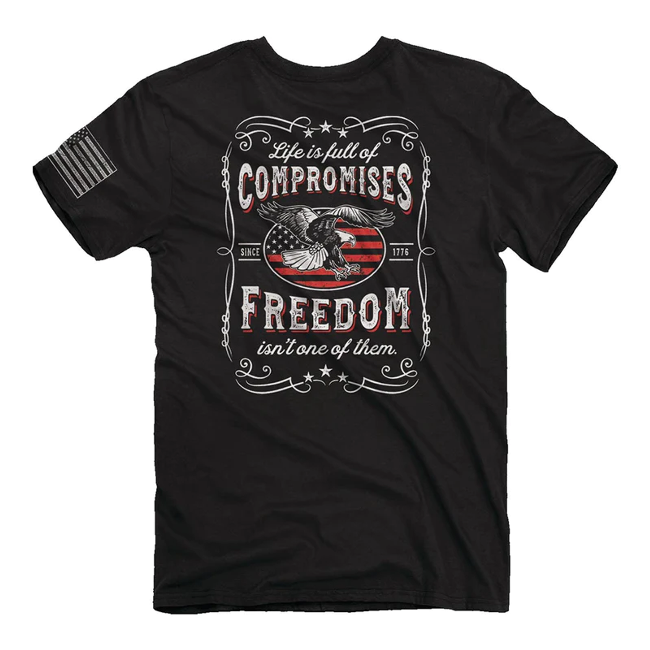 Buck Wear Men's Freedom Label T-Shirt 2202