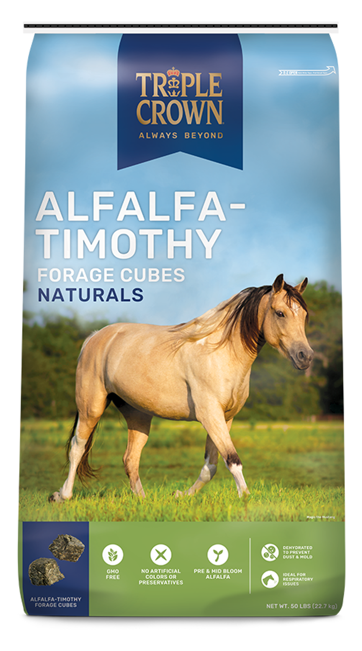 Triple Crown®
Alfalfa-Timothy Forage Cubes