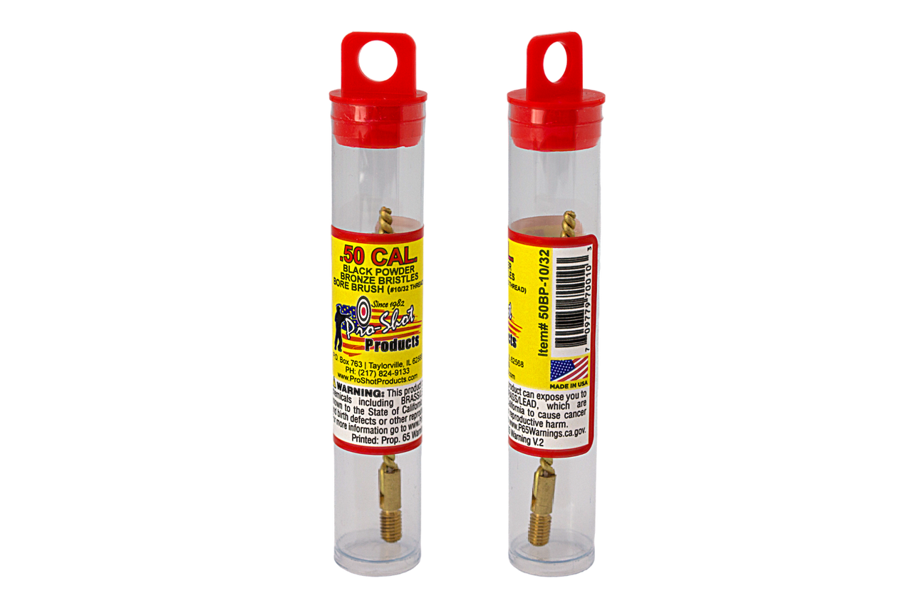 Pro Shot® .50 Cal. Black Powder Bore Brush Pro Shot® .50 Cal. Black Powder Bore Brush