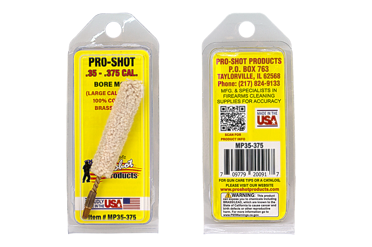Pro Shot® .35-.375 Cal. (Large Cal. Rifle) Bore Mop