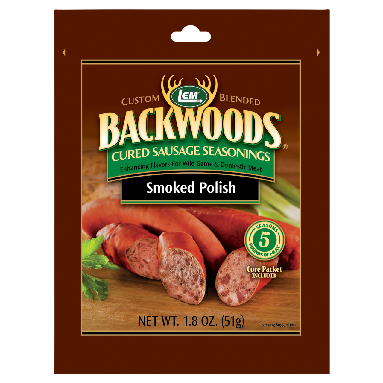 LEM® Backwoods® Smoked Polish Sausage Seasoning Mix
5 lb Meat