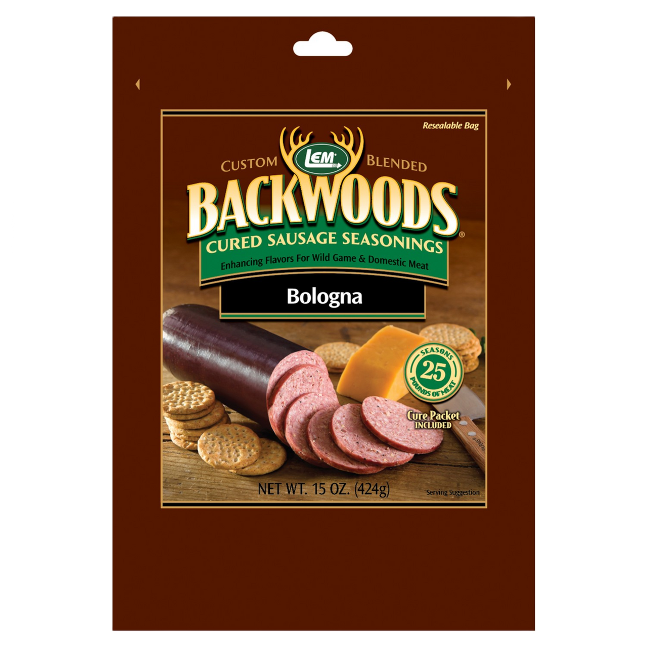 LEM® Backwoods® Bologna Cured Sausage Seasoning - 25 lb