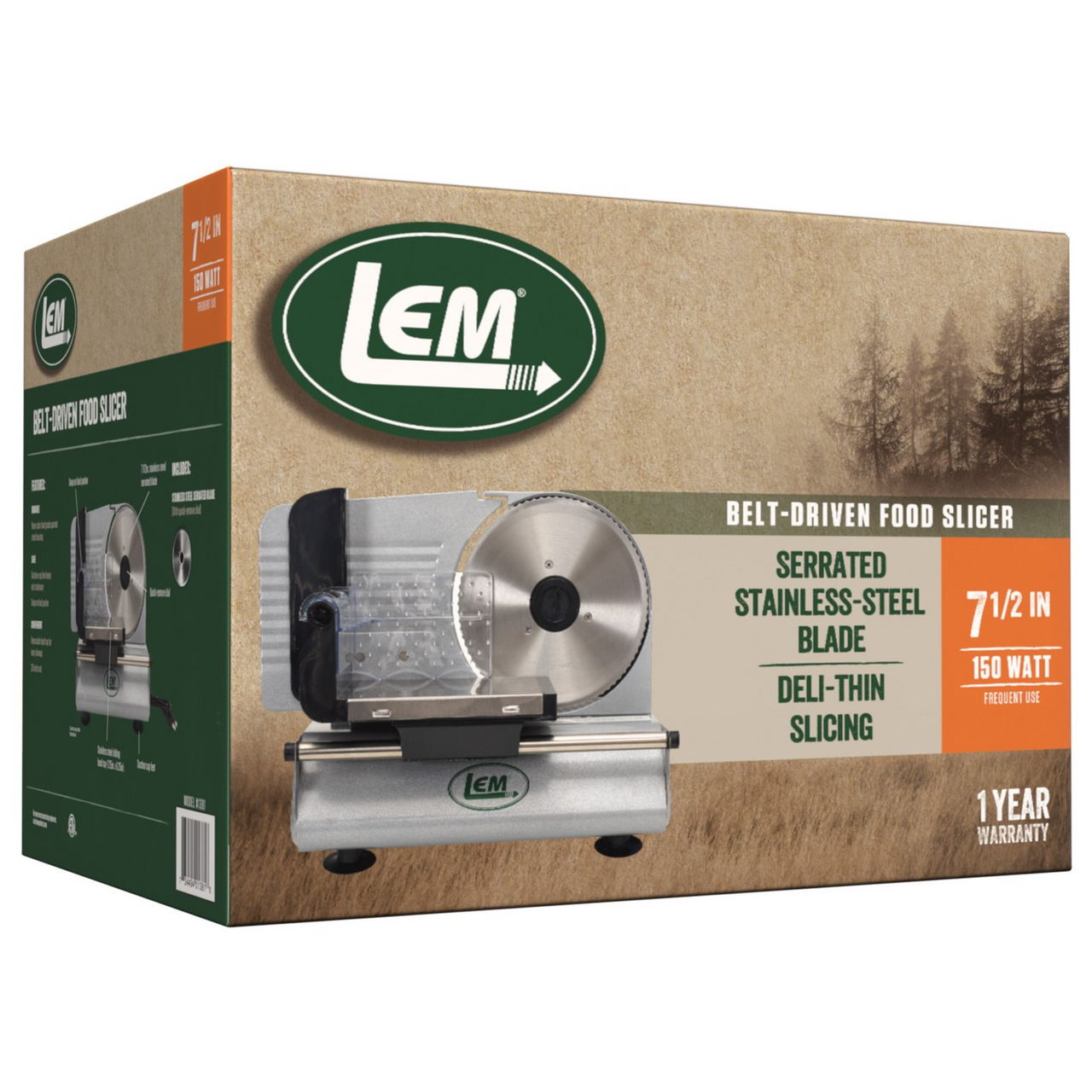 LEM® Meat Slicer With 7 ½" Blade