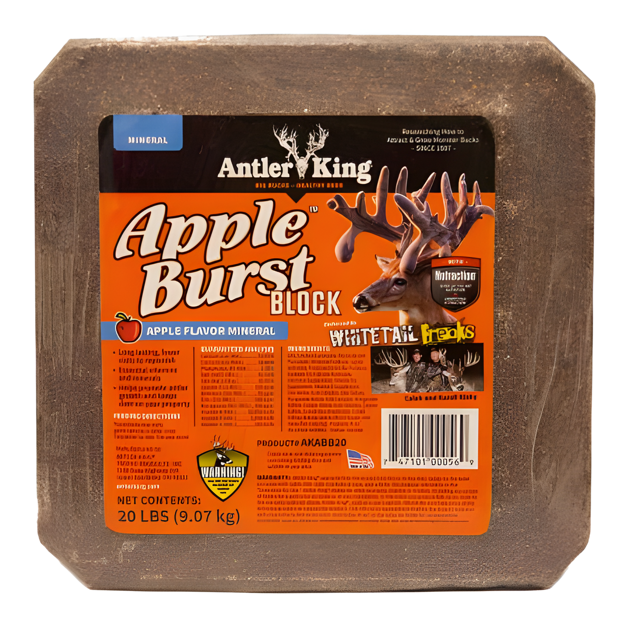 Antler King® Apple Burst Mineral Block, 20lb
AKABB20