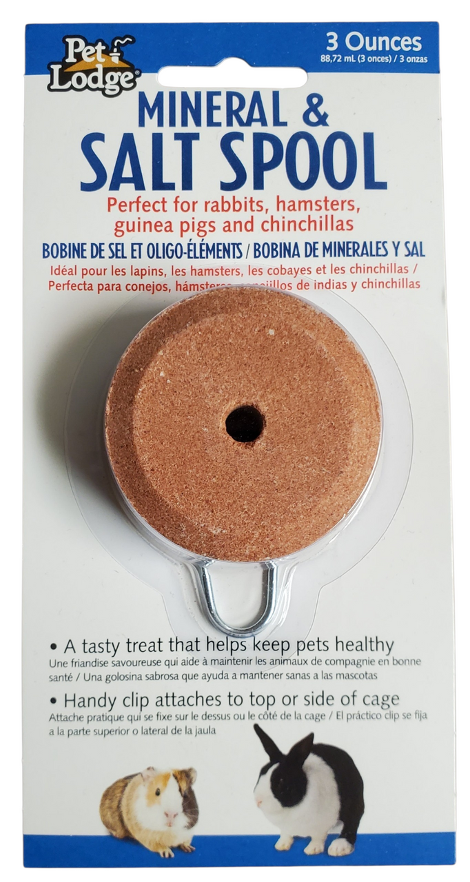 Pet Lodge® Mineral and Salt Spool with Hanger, 3 oz.