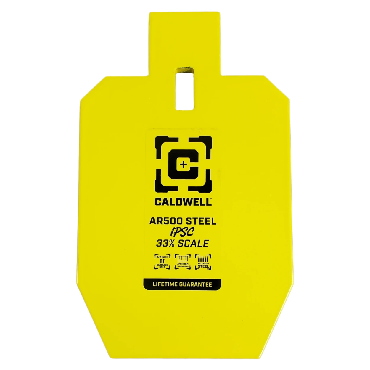 Caldwell® AR500 Steel IPSC, 33% Scale Steel Target
# 1116697