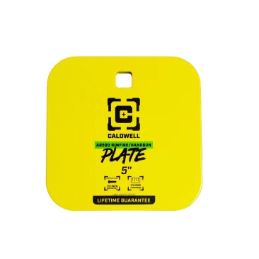 Caldwell® AR500 1/4" Rimfire/Handgun 5" Plate
# 4002311