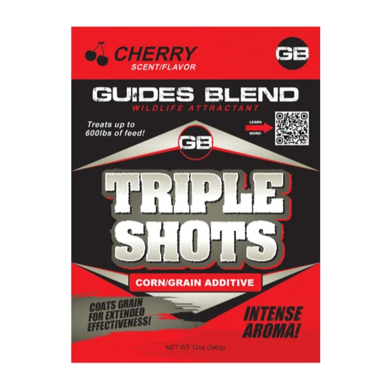 Guides Blend Triple Shots Cherry Flavored Grain Additive, 12 oz.