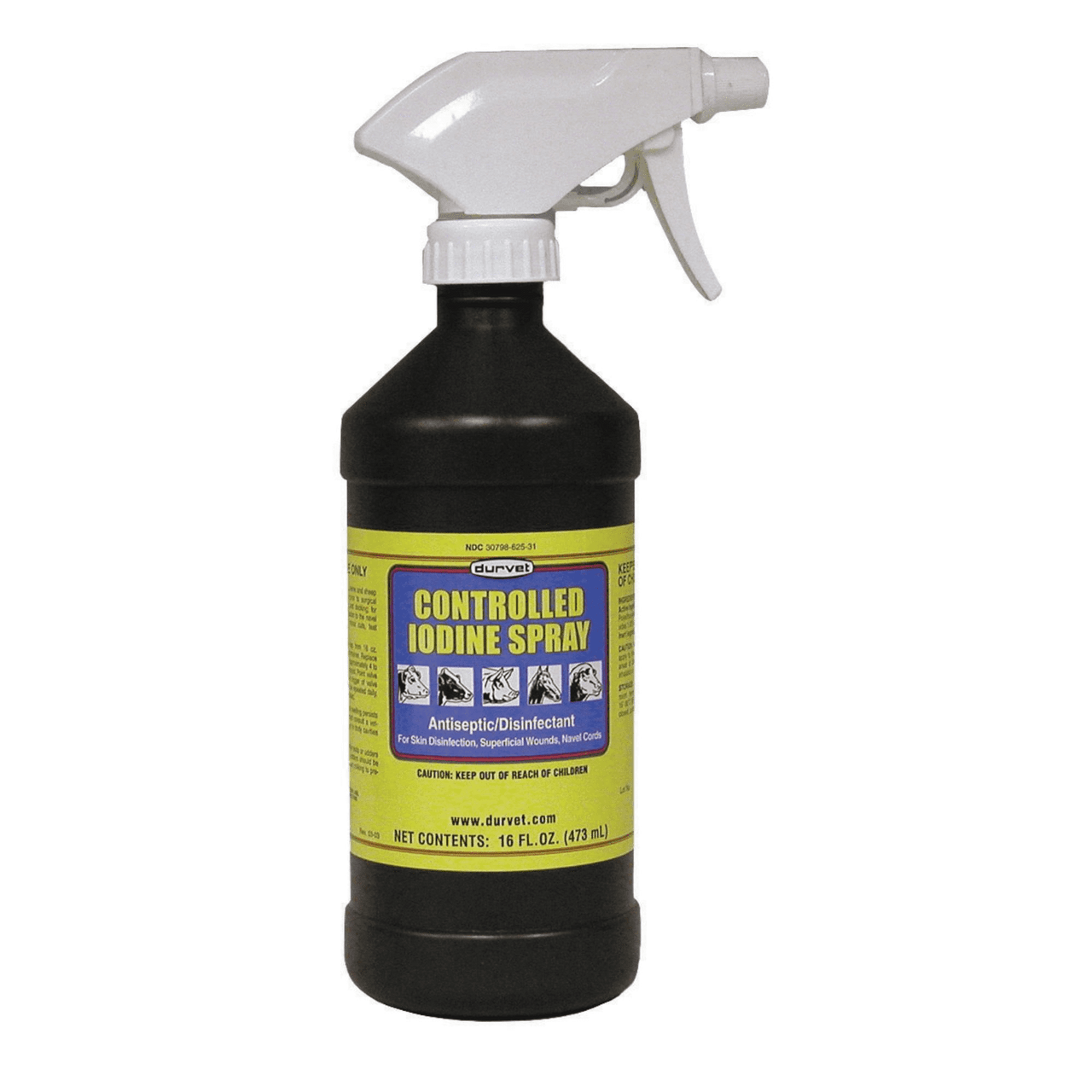 Durvet Controlled Iodine Spray 16 oz *In Store Only*