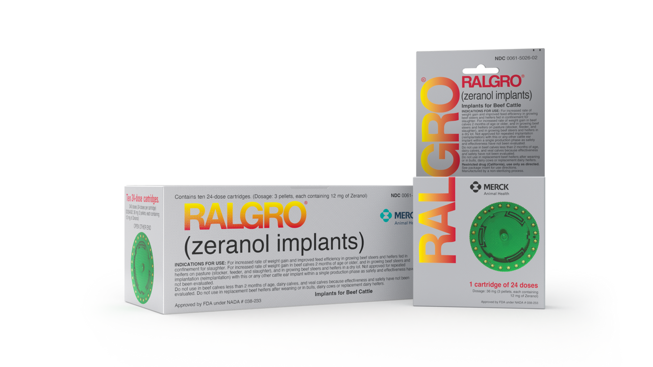 RALGRO® Implants for Beef Cattle
