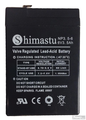 Patriot 6V Replacement Battery