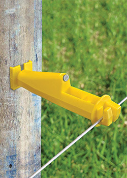 Patriot 5 in Wood Post Slant Nail Insulator 25 Pk