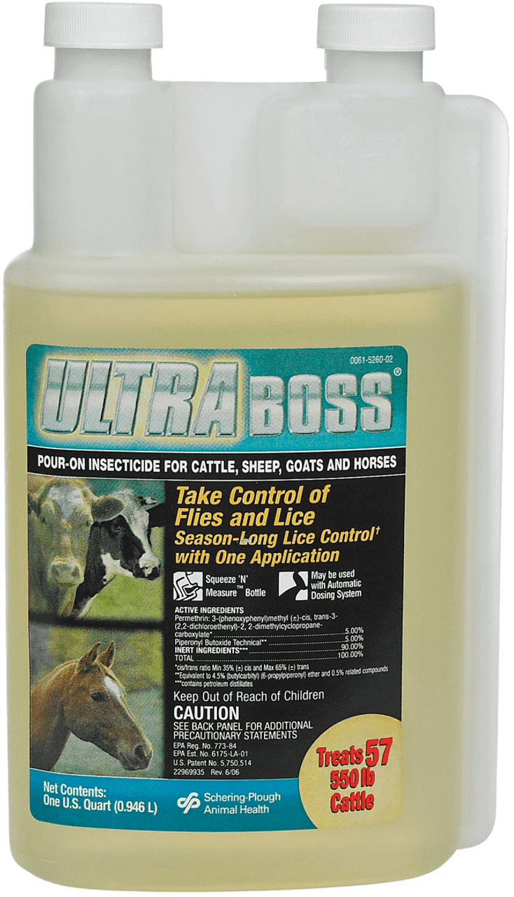 Ultra Boss Pour-On Insecticide Quart