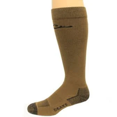 Drake Ultra-Dri Casual Tall OTC Brown Socks