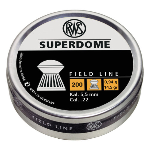 RWS .22 Superdome Pellets 200CT