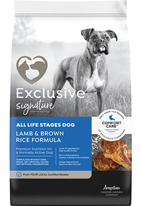 Exclusive Signature All Life Stages Lamb and Brown Rice 30#