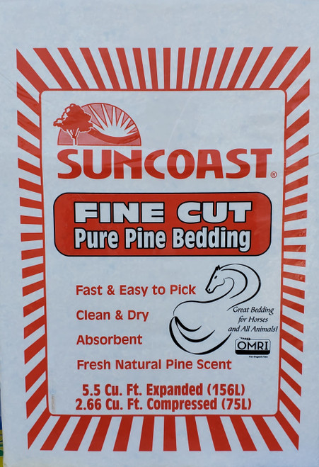 SunCoast® Fine Cut Pine Shavings