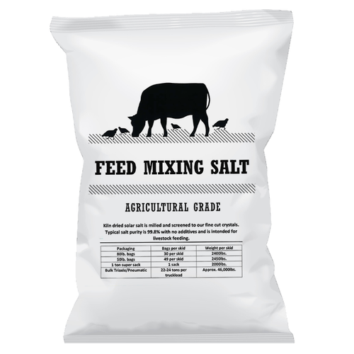 Feed Mixing Salt / Solar Fines 50lb bag