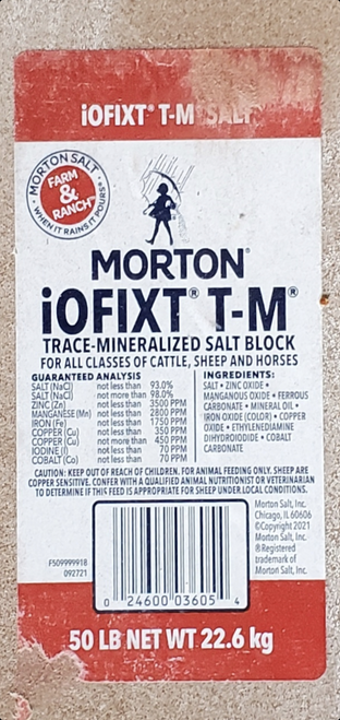 Trace Mineral Salt Block